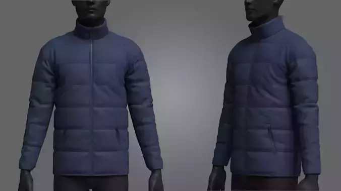 Puffer jacket 3d model