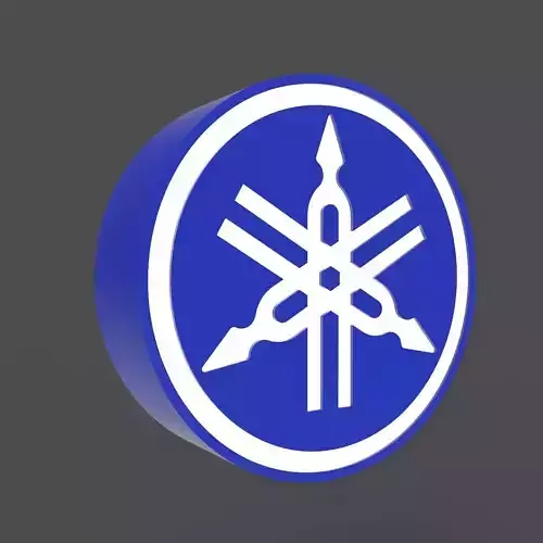 Motocyclette YAMAHA Logo Lamp