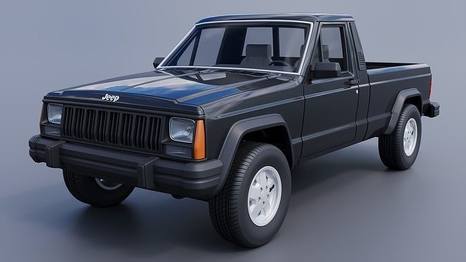 Jeep Comanche 1985  3D print model 3