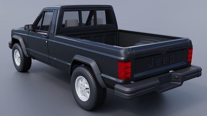 Jeep Comanche 1985  3D print model 5