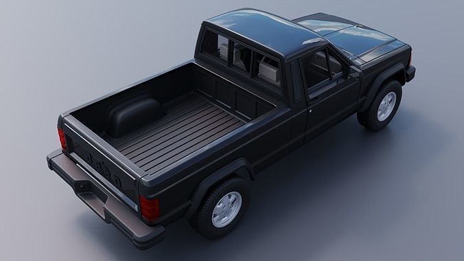Jeep Comanche 1985  3D print model 7