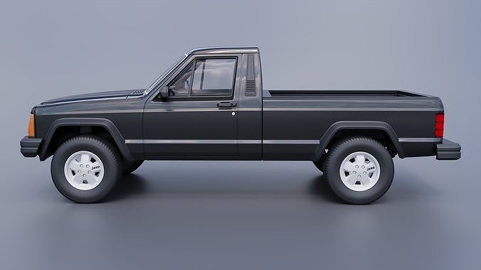 Jeep Comanche 1985  3D print model 4