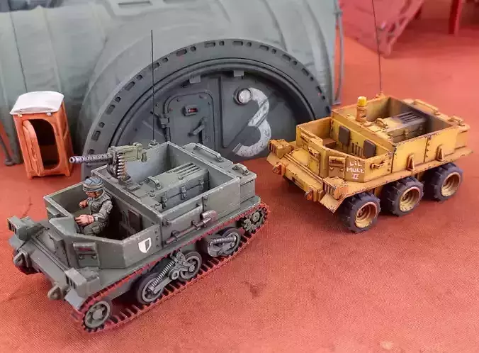 Galactic Carrier - 28mm Sci-Fi 3D print model