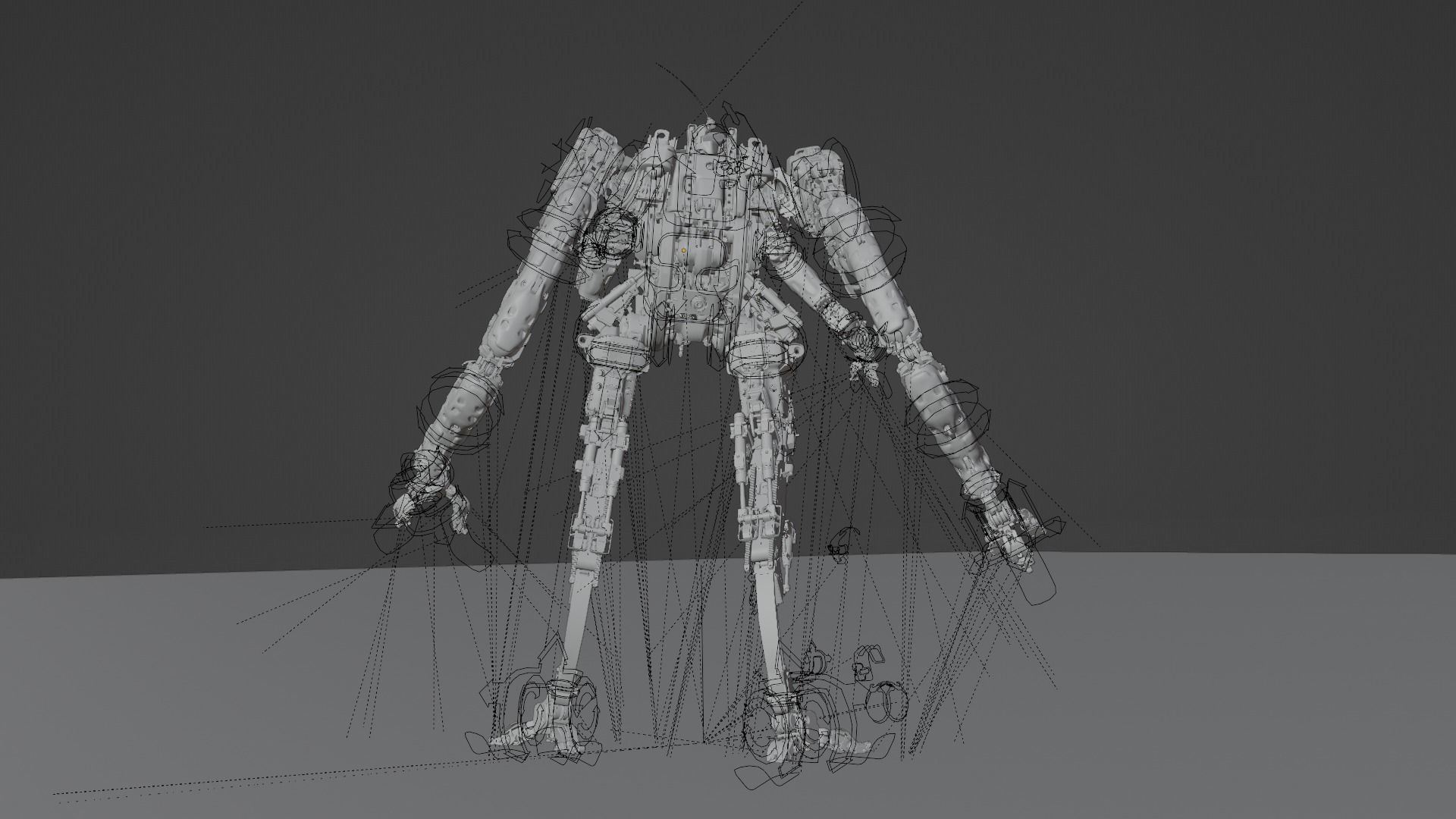 Spider Robot Soldier  3D model_8