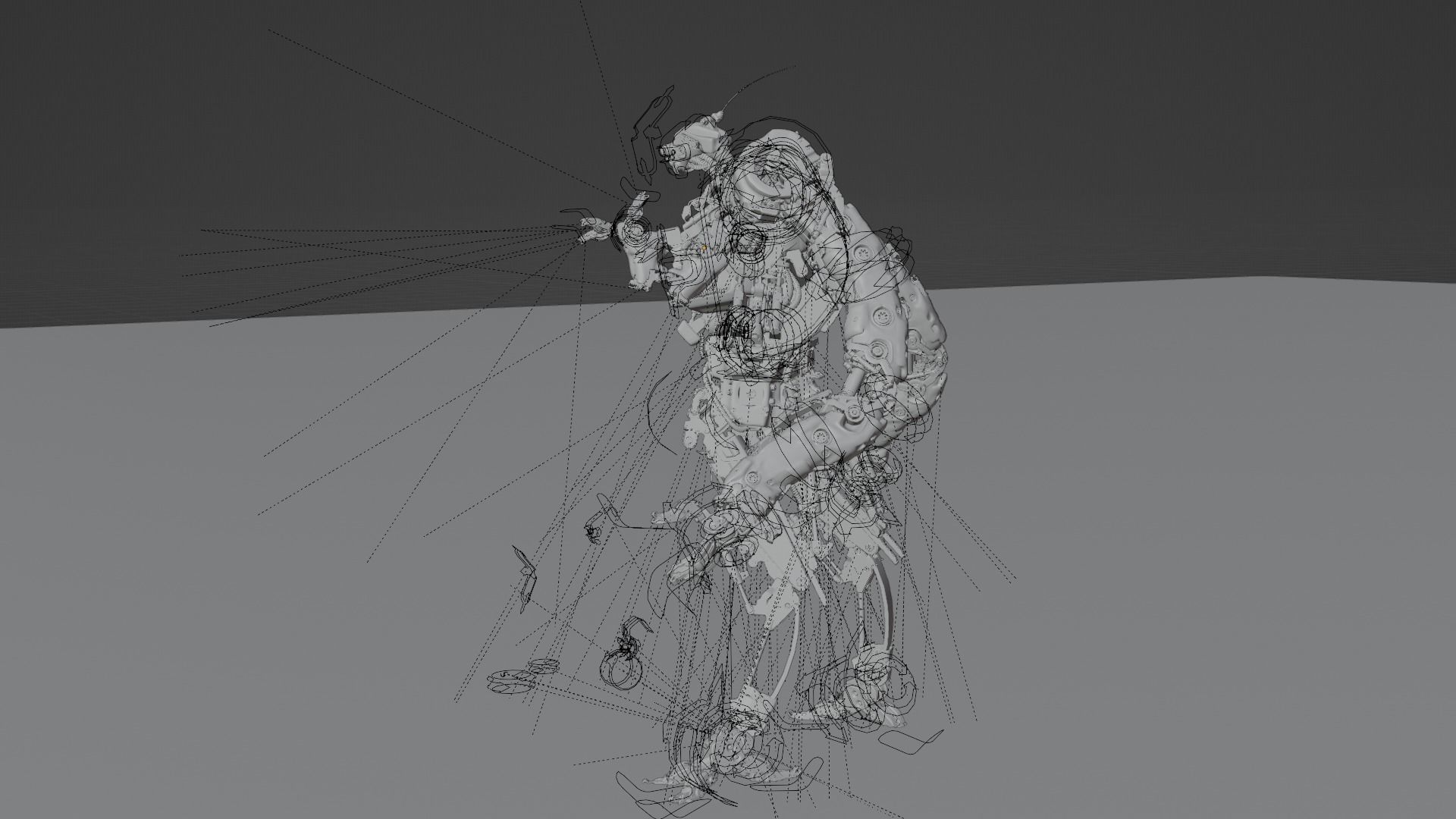 Spider Robot Soldier  3D model_9