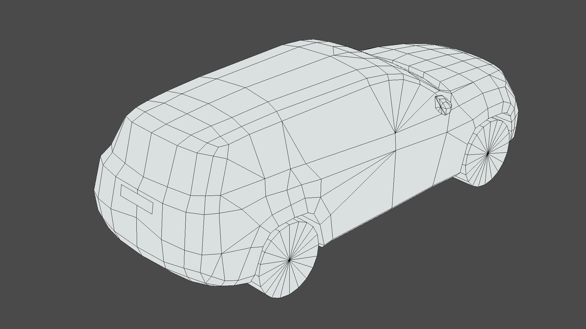 Mercedes-Benz GLS Low-poly 3D model_6