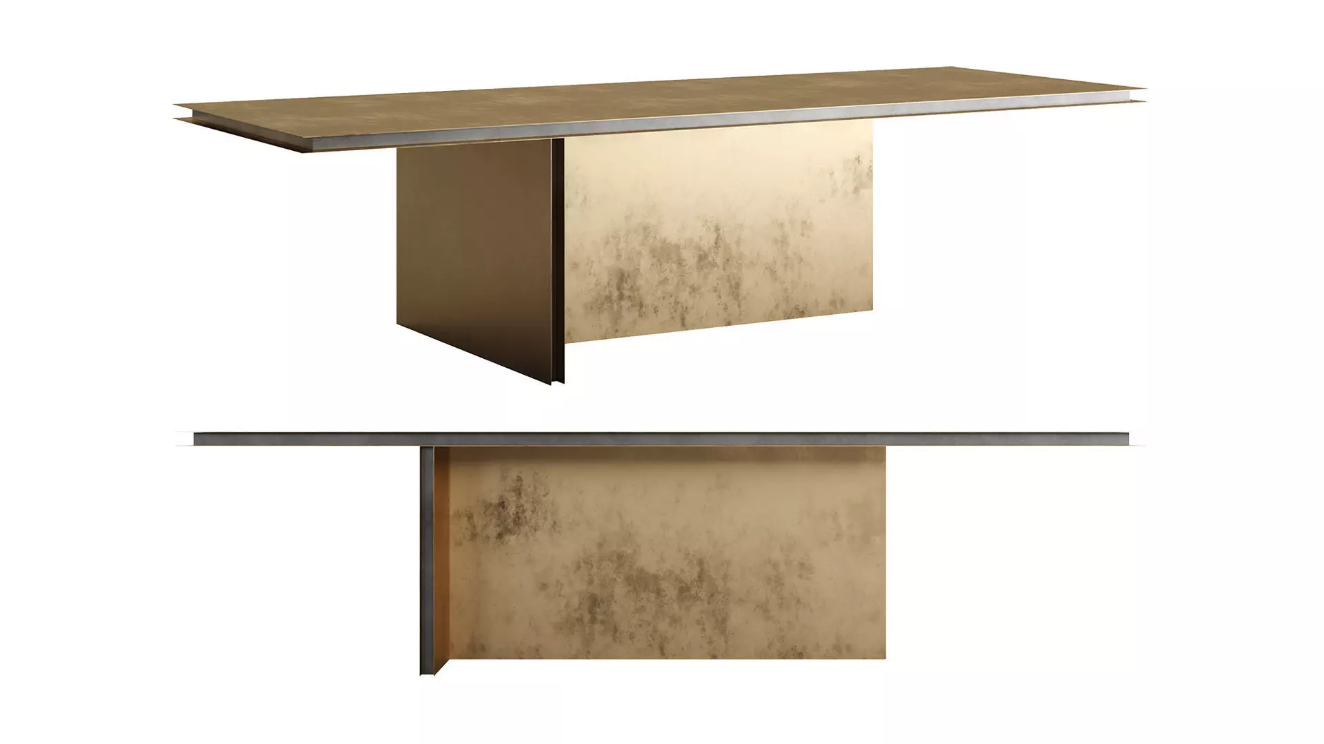 Folio Table by De Castelli 3D model_0