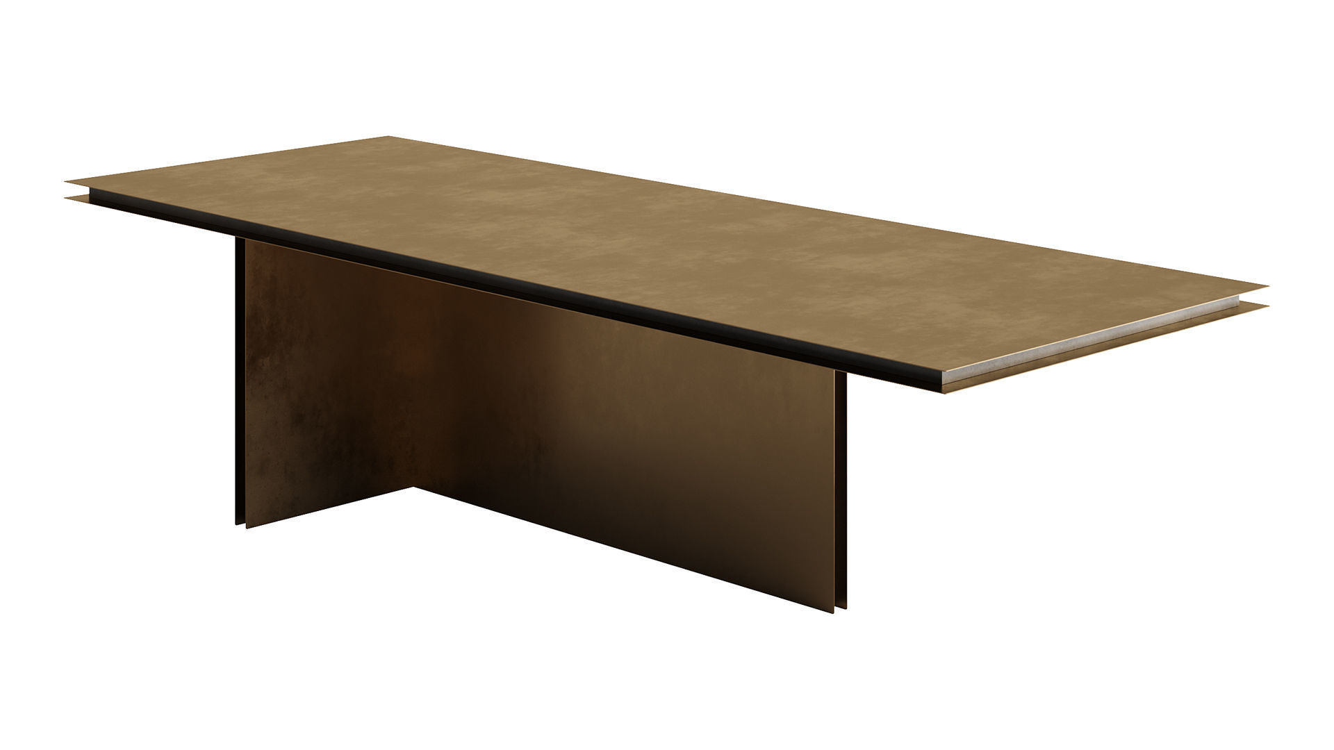 Folio Table by De Castelli 3D model_4