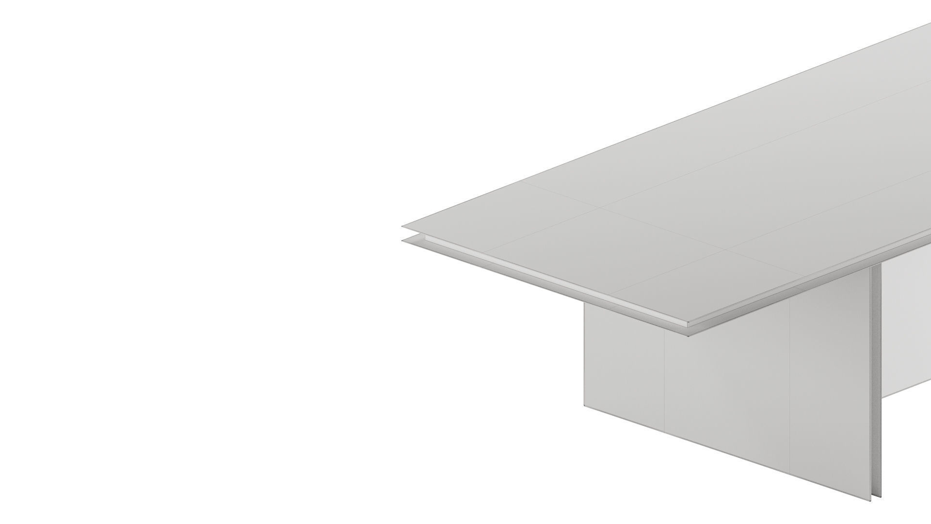 Folio Table by De Castelli 3D model_12