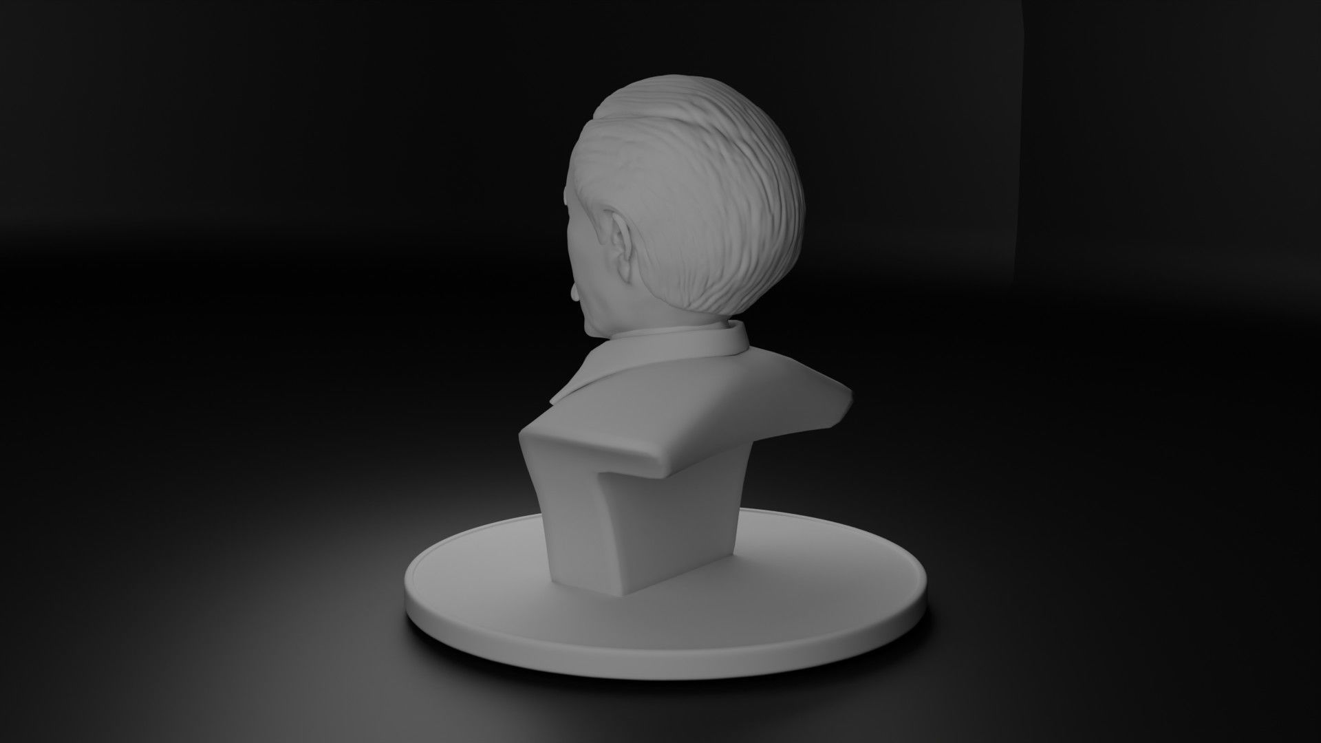Eduard Douwes Dekker aka Multatuli 3D model_4