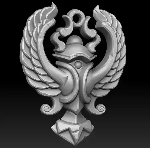 Scarab bas-relief 2 3d print