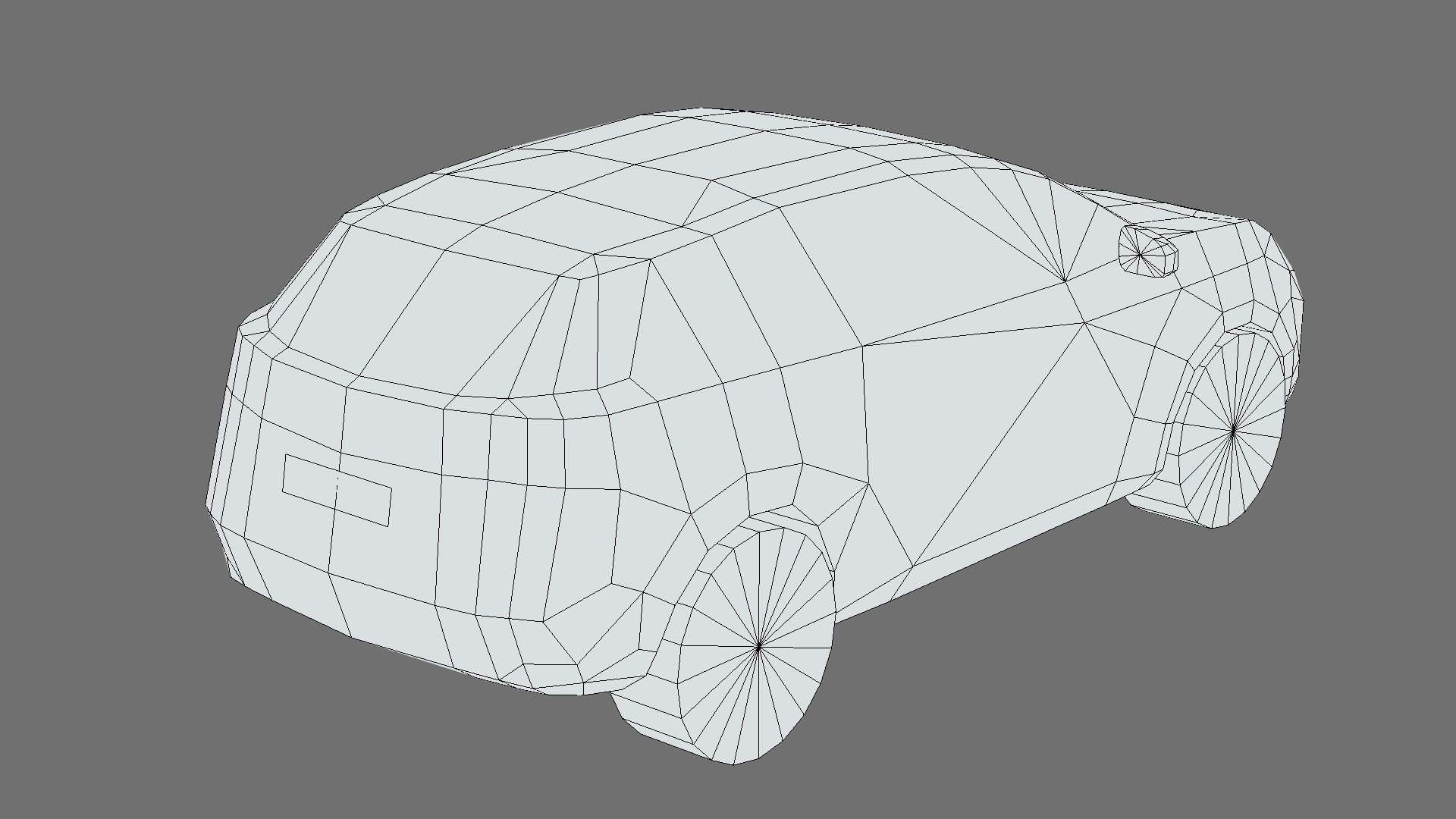 Peugeot 3008 2021 Low-poly 3D model_6