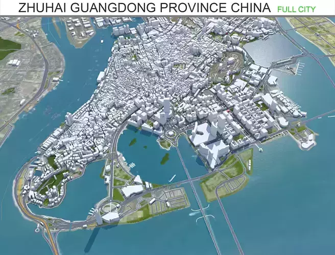 Zhuhai Macau Guangdong Province China 70km