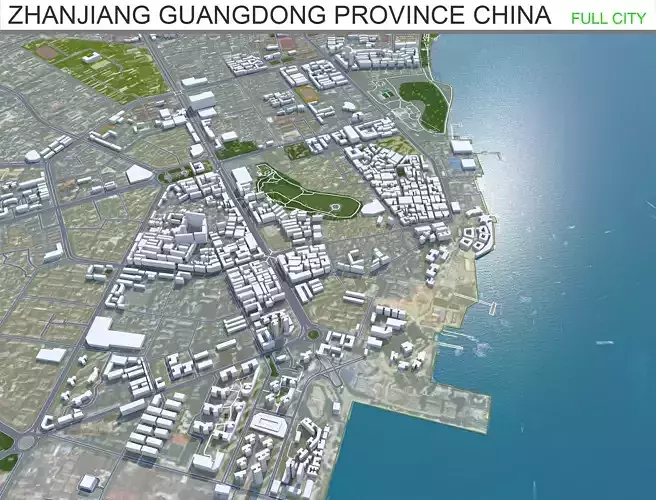 Zhanjiang Guangdong Province China 60km