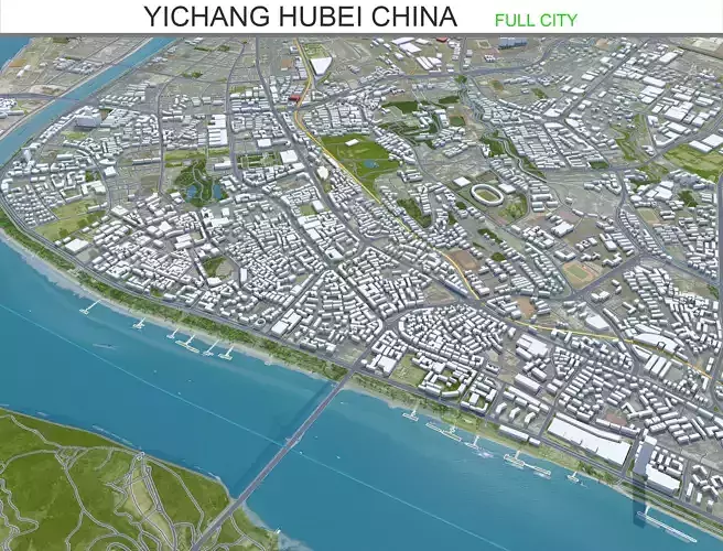 Yichang Hubei China 40km