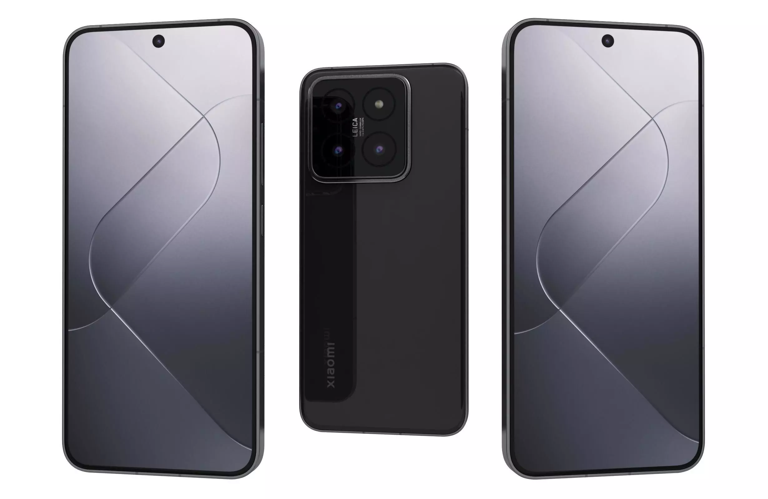 Xiaomi 14 Black 3D model_0