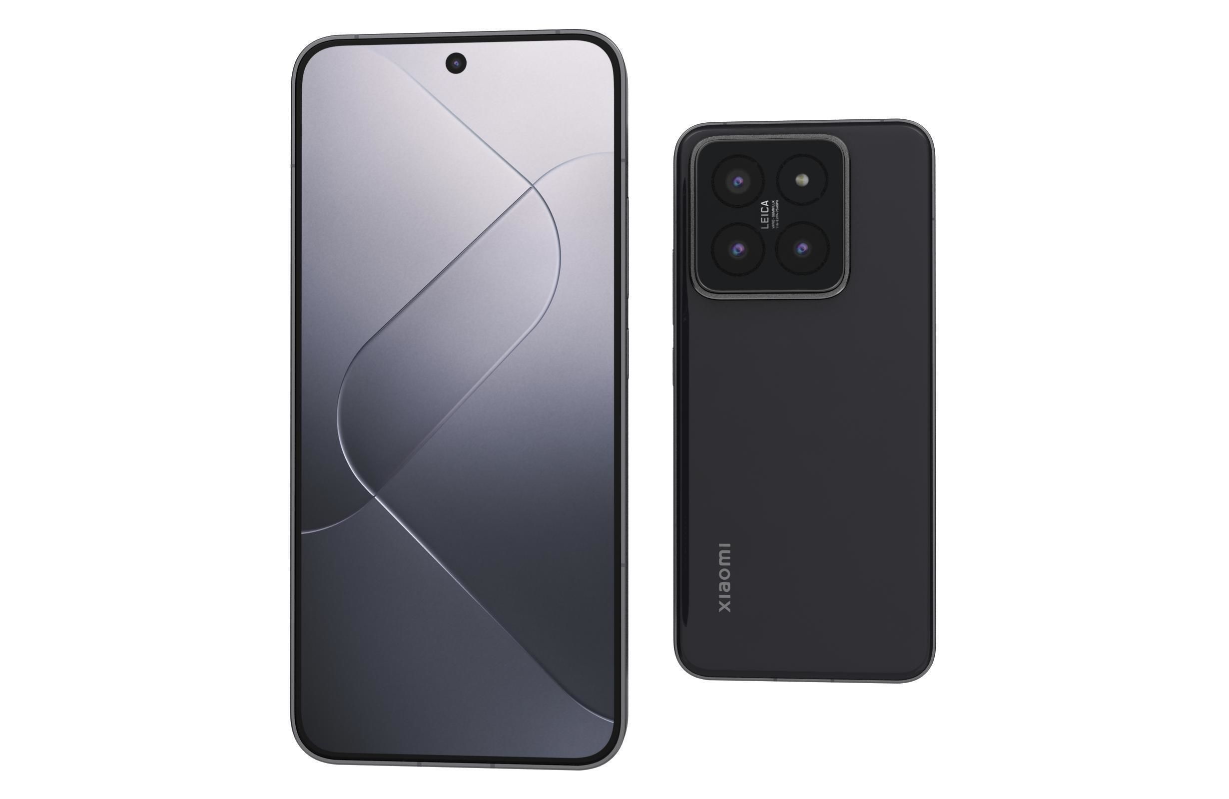 Xiaomi 14 Black 3D model_6