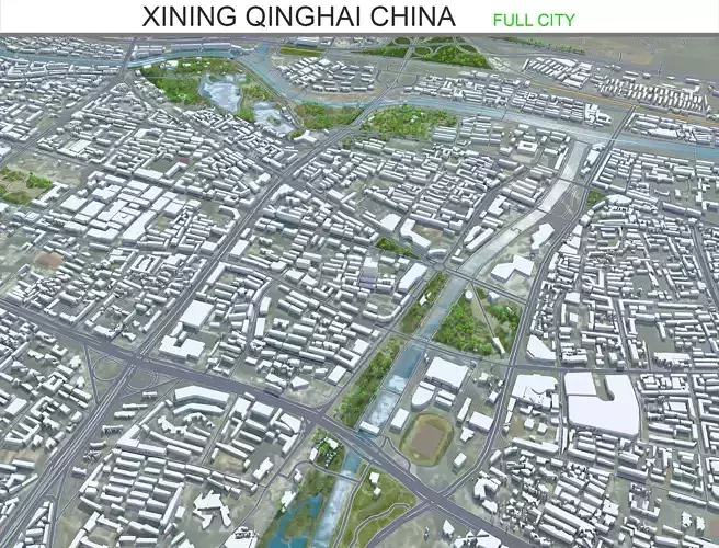 Xining Qinghai China 45km AI