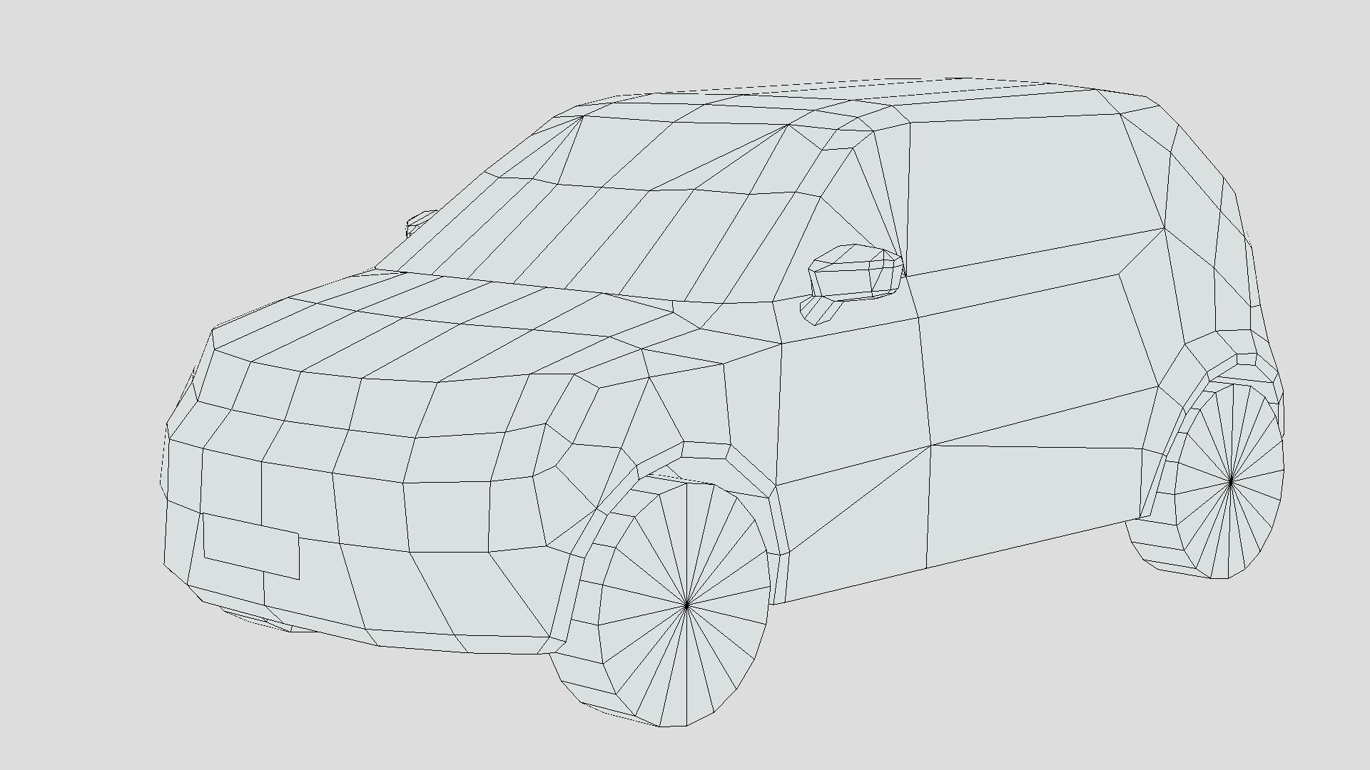 Suzuki Ignis 2021 Low-poly 3D model_5