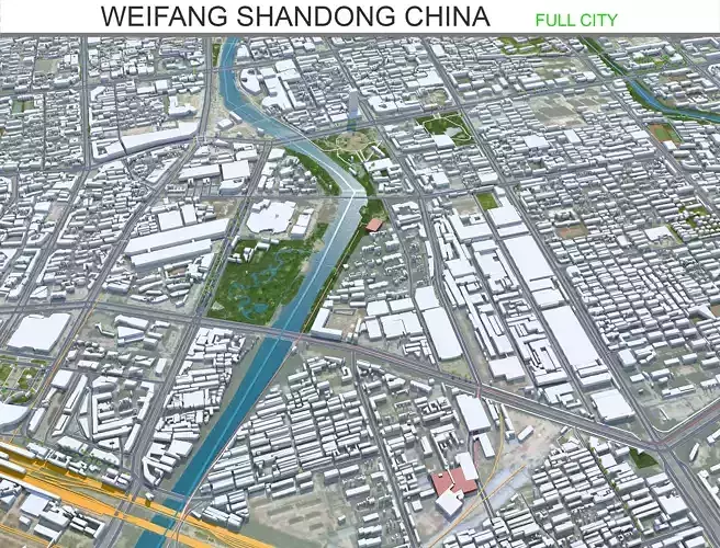 Weifang Shandong China 50km AI