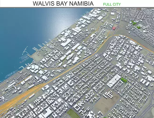 Walvis Bay Namibia 15km AI
