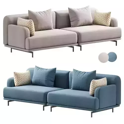 PLEGAT Sofa By HC28 Cosmo