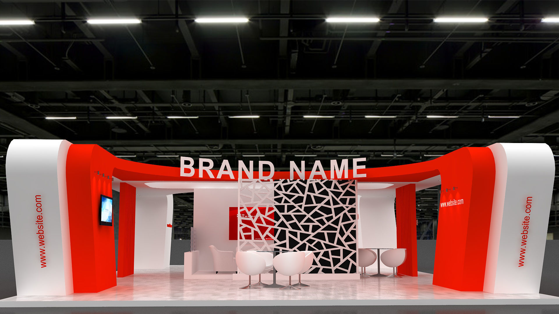 exhibition 3d 3D model_1