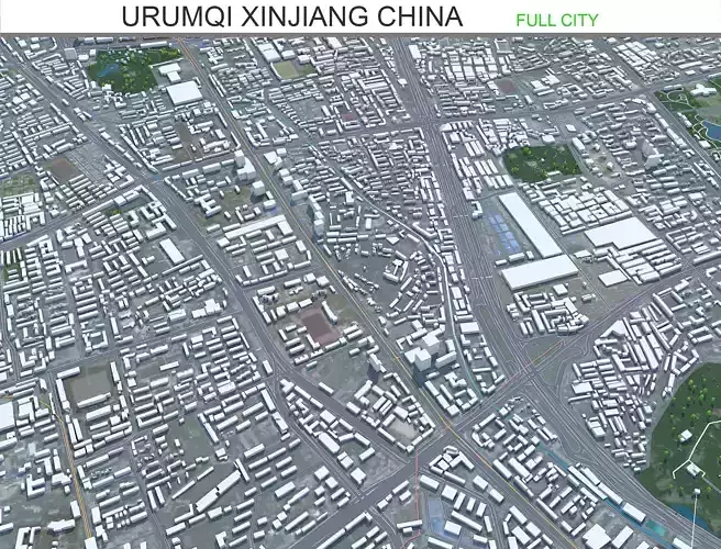 Urumqi Xinjiang China 60km AI