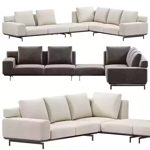 LAN Sofa by HC28 Cosmo