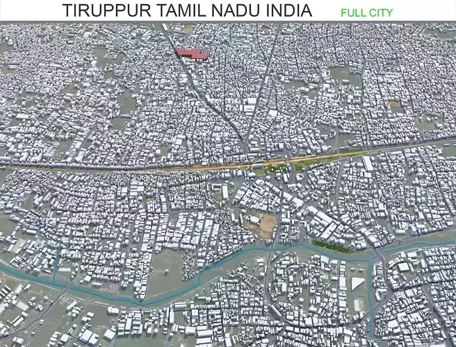 Tiruppur Tamil Nadu India 30km AI
