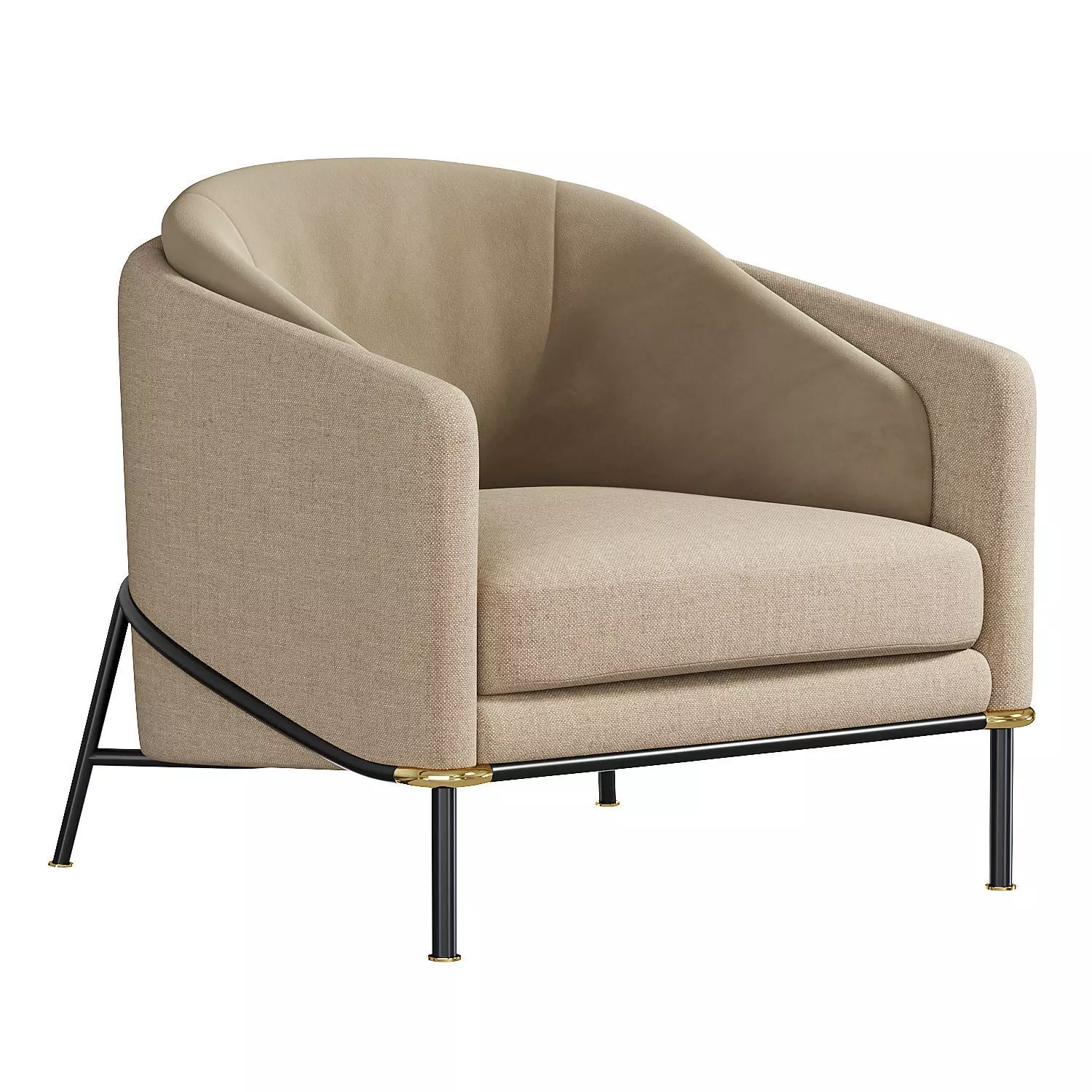  Fil Noir By Minotti 3D model_0