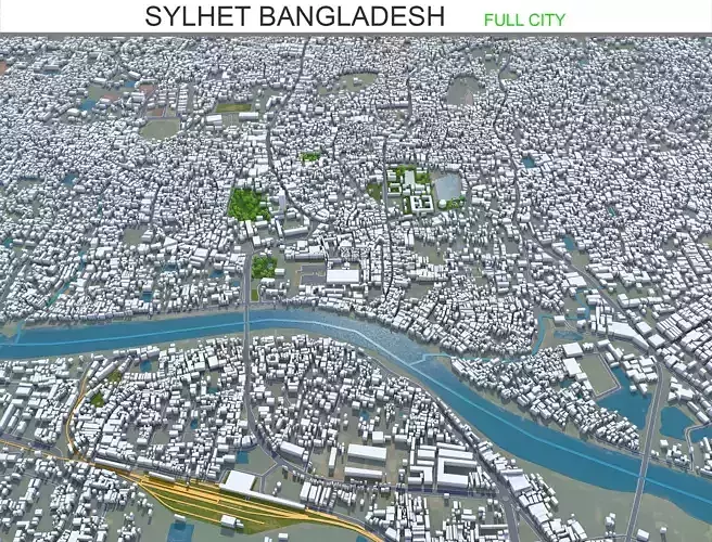 Sylhet Bangladesh 25km