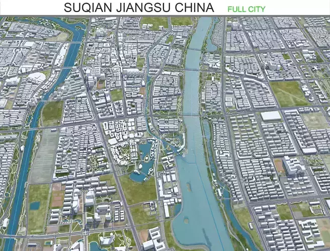 Suqian Jiangsu China 100km