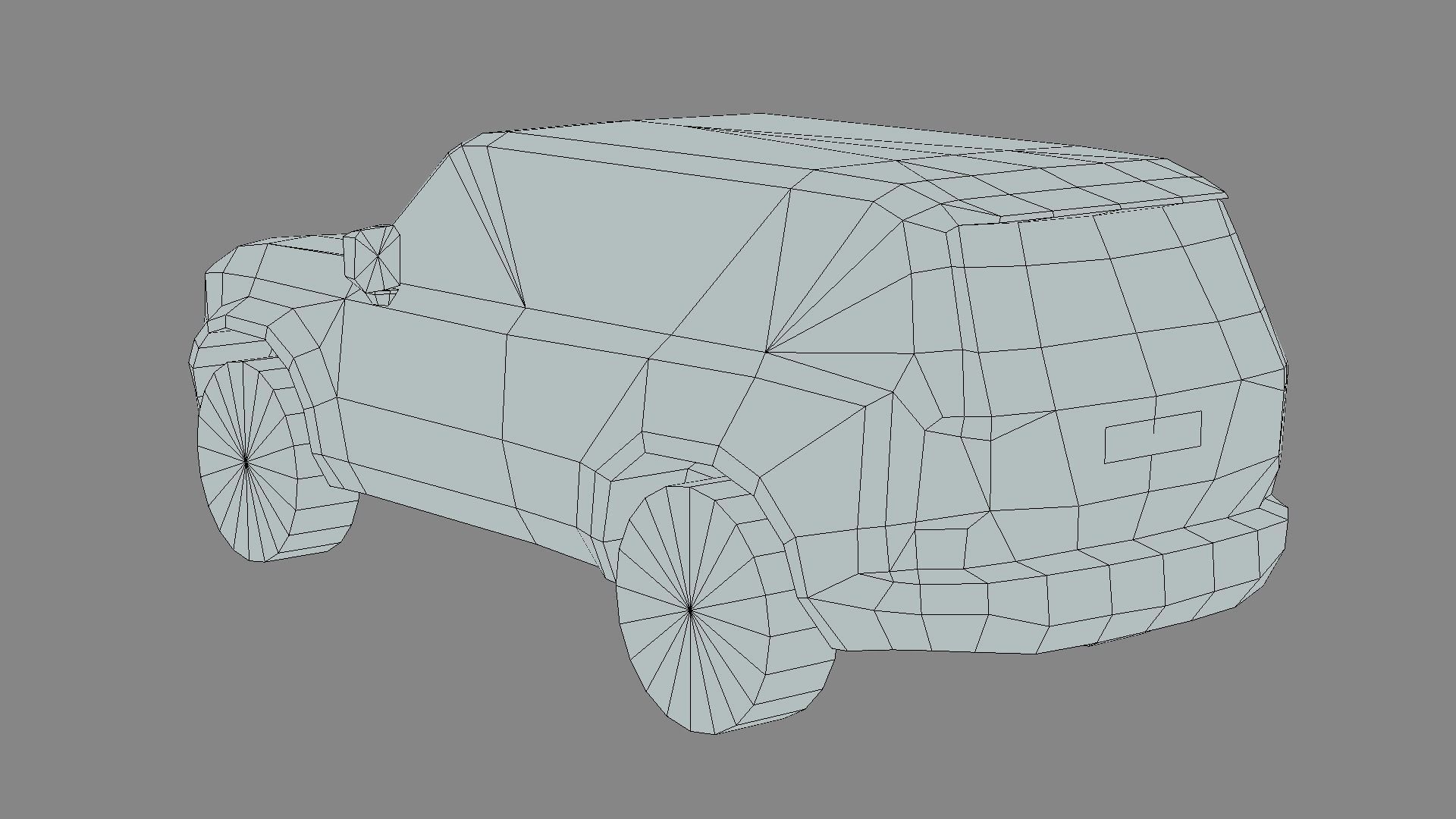 Toyota Land Cruiser 250 Prado 2024 Low-poly 3D model_6
