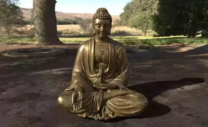 Buddha 3D scan Model