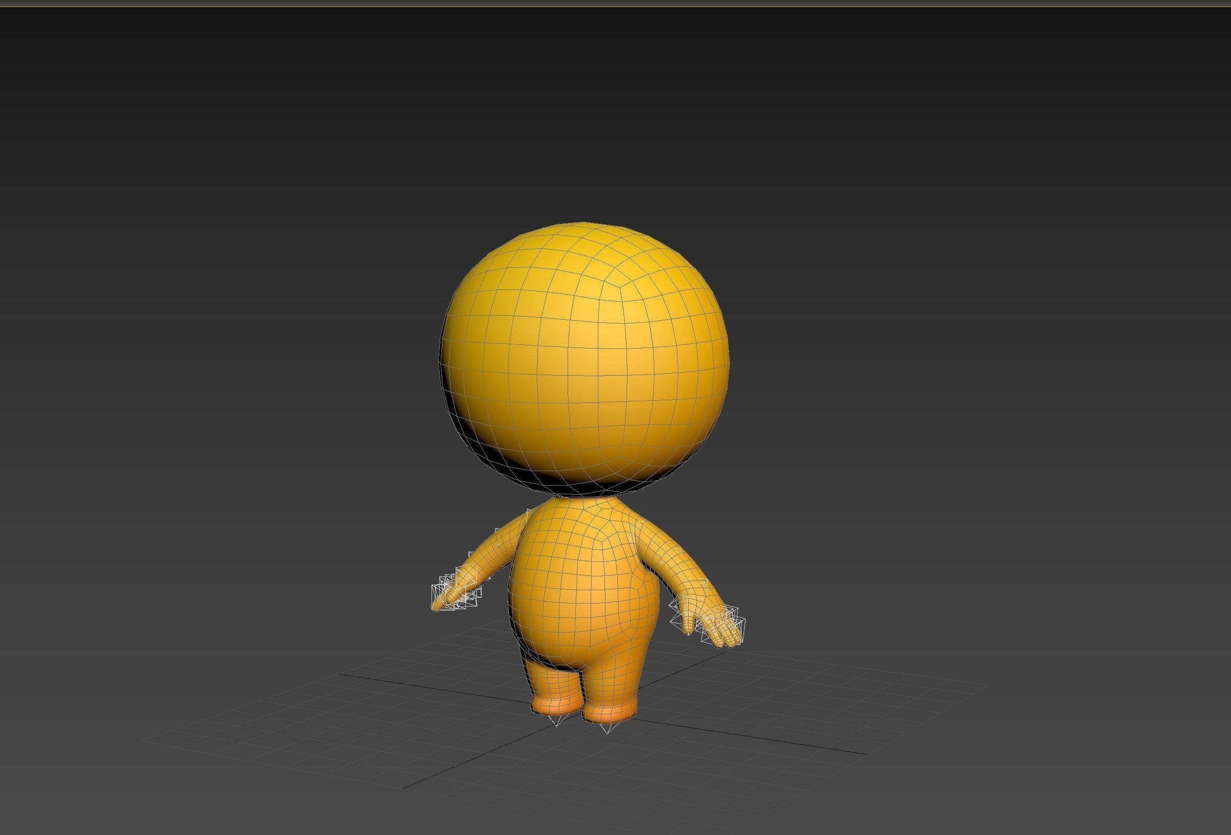 Karton Rigged Character268 Rigged Cartoon Boy 3D model rigged | CGTrader