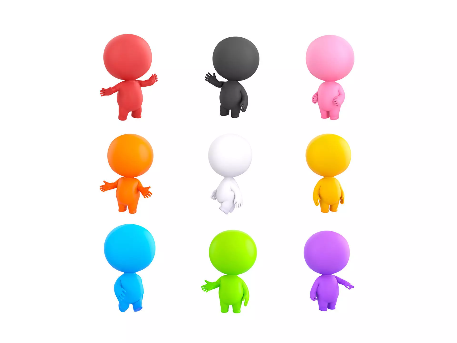 Character268 Rigged Cartoon Boy 3D model