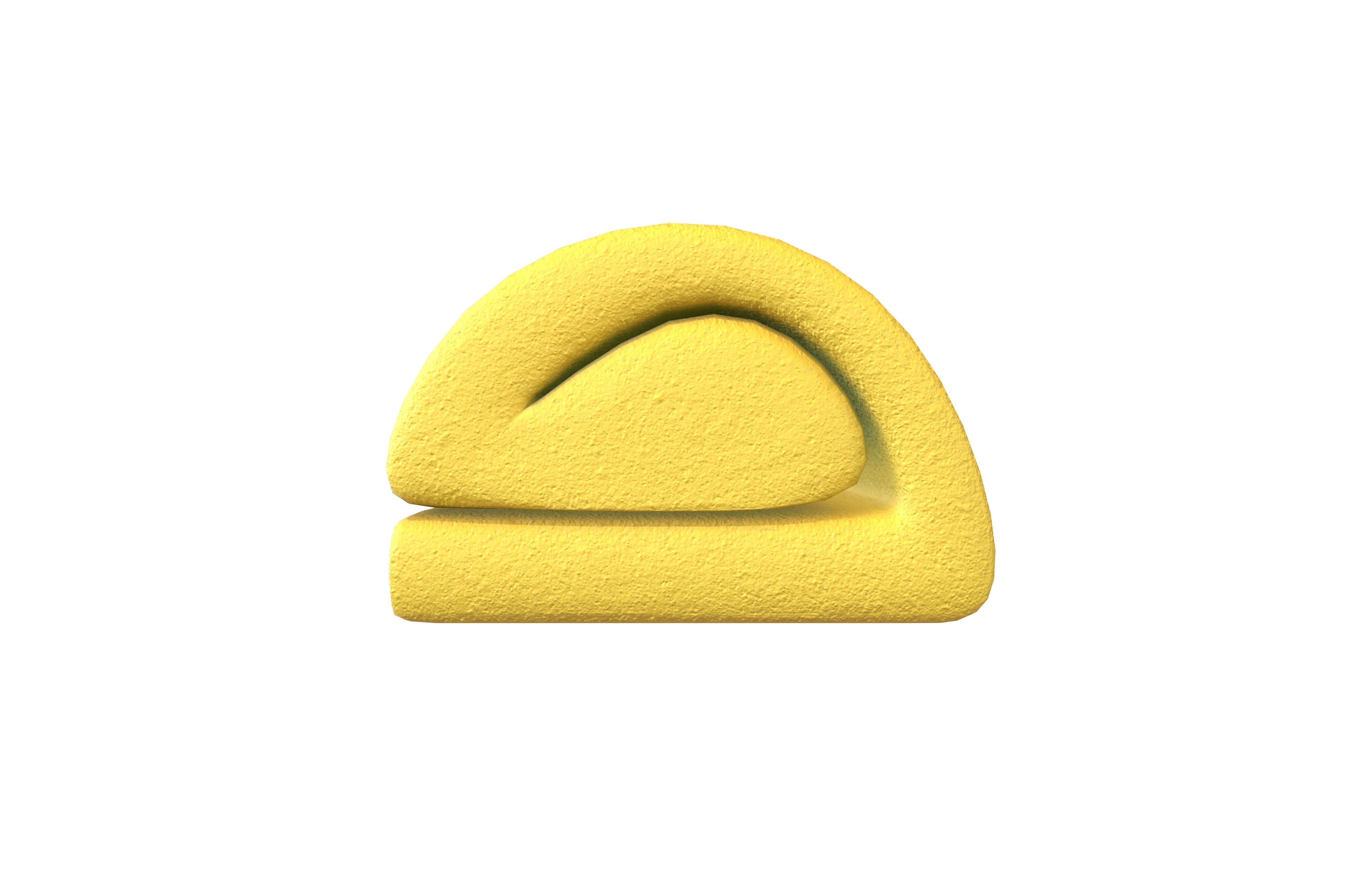 Dadar Gulung v1 004 Low-poly 3D model_1