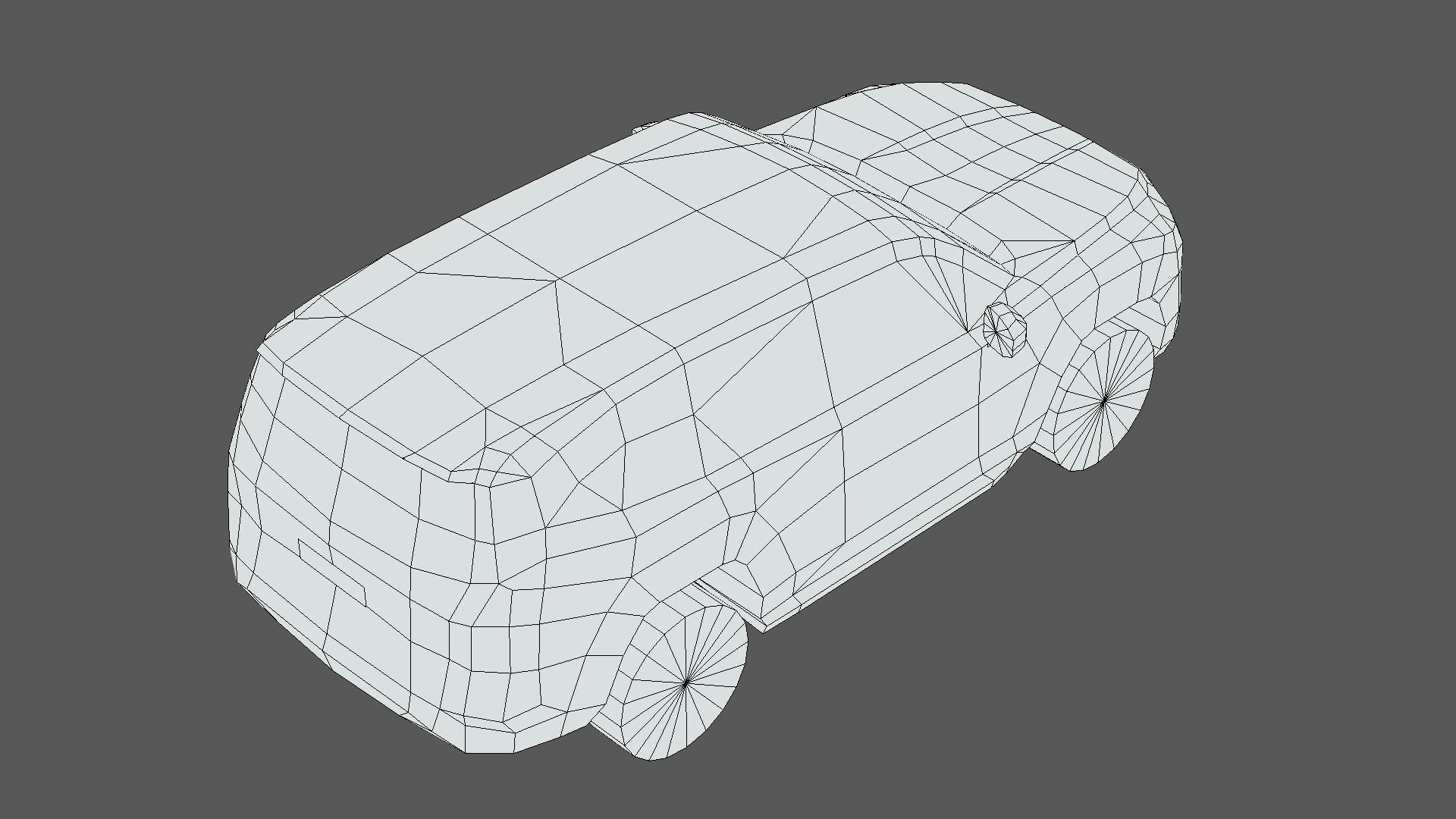 Toyota Land Cruiser 300 Low-poly 3D model_6