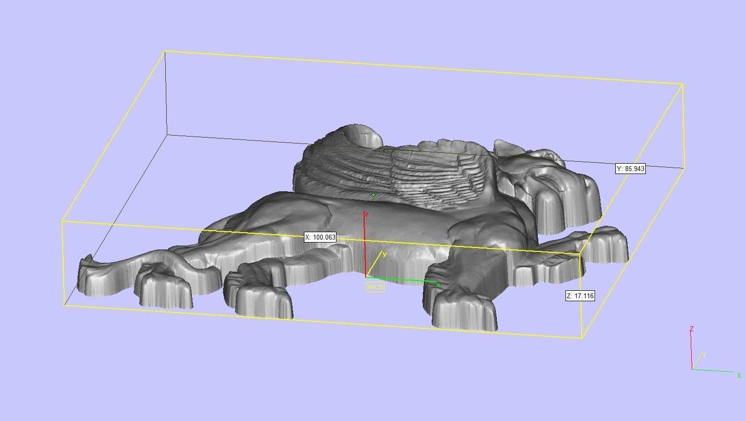 Lion Onlay 3D print model_8