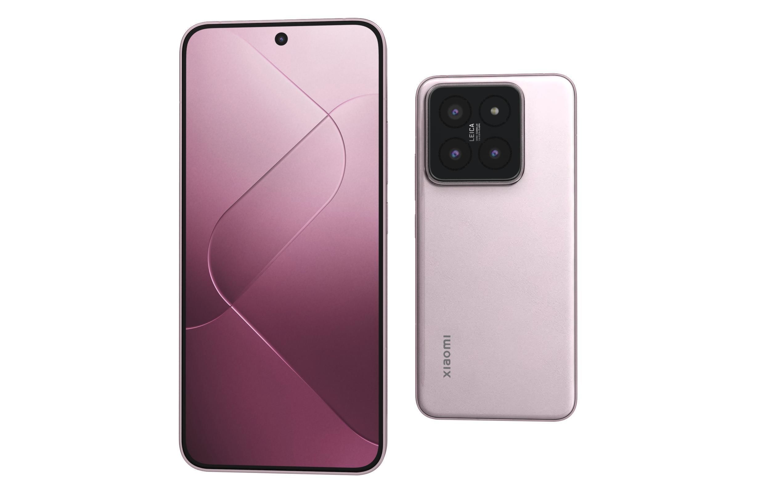 Xiaomi 14 Pink 3D model_6