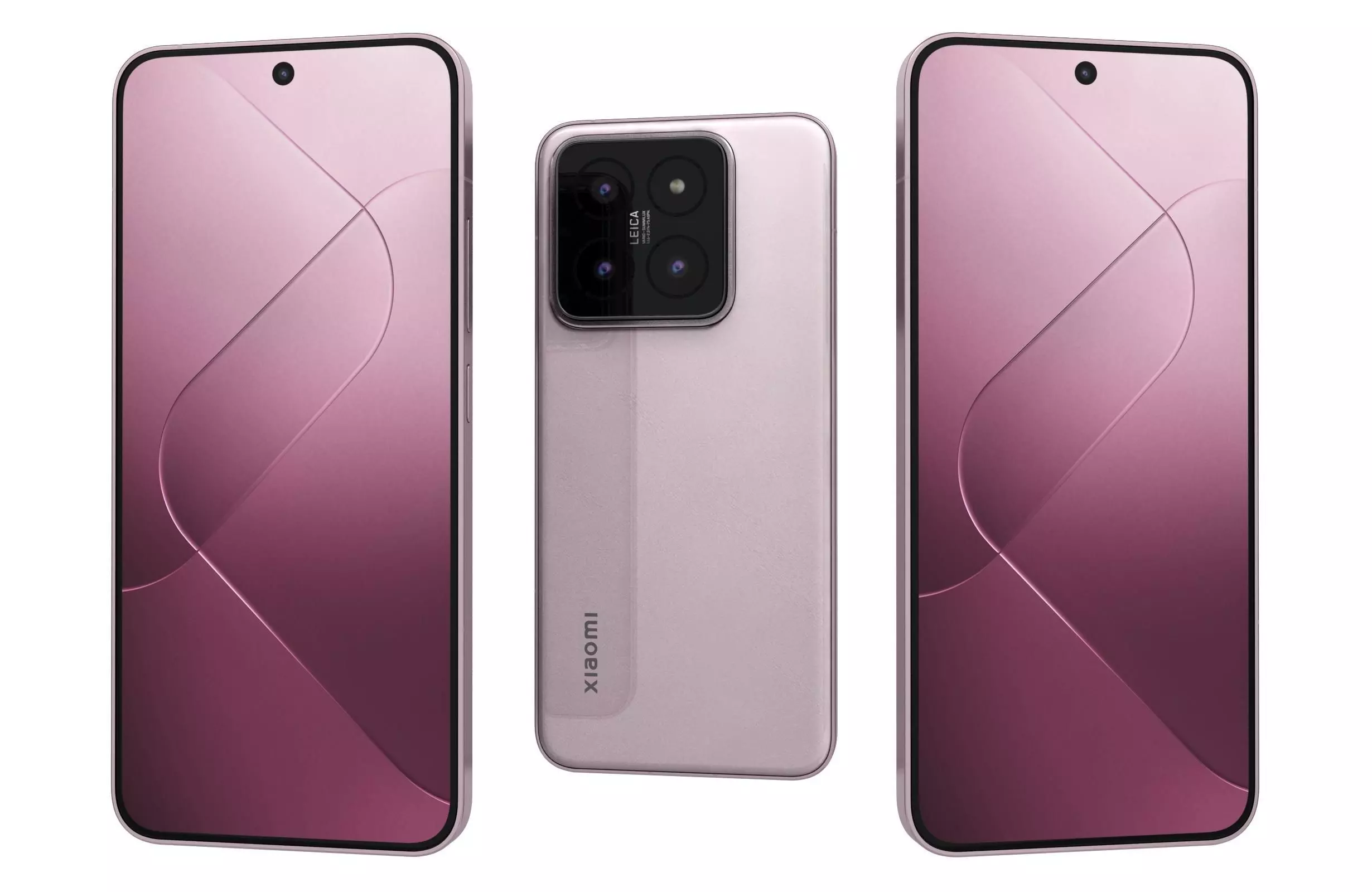 Xiaomi 14 Pink 3D model_0