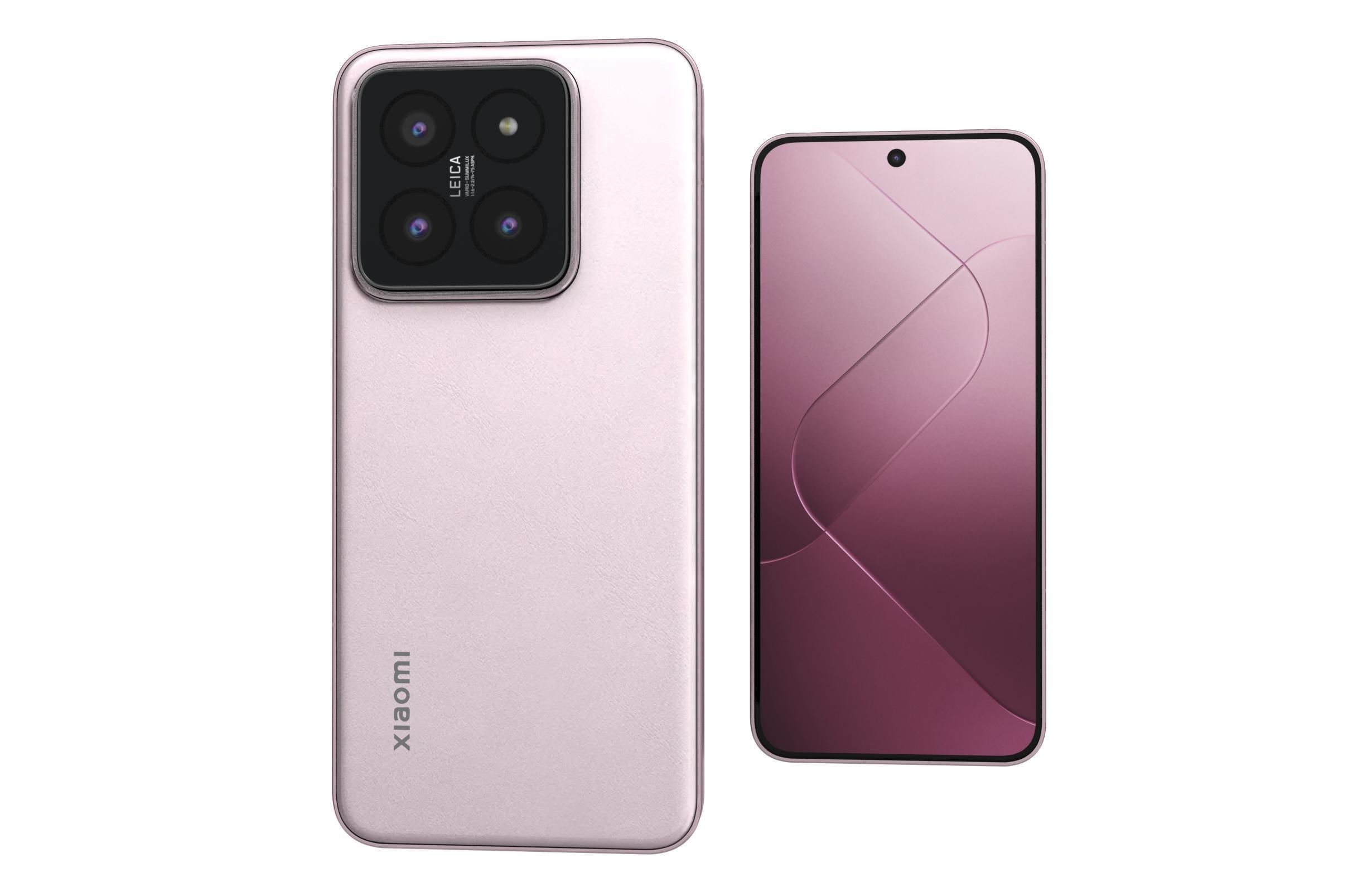 Xiaomi 14 Pink 3D model_7