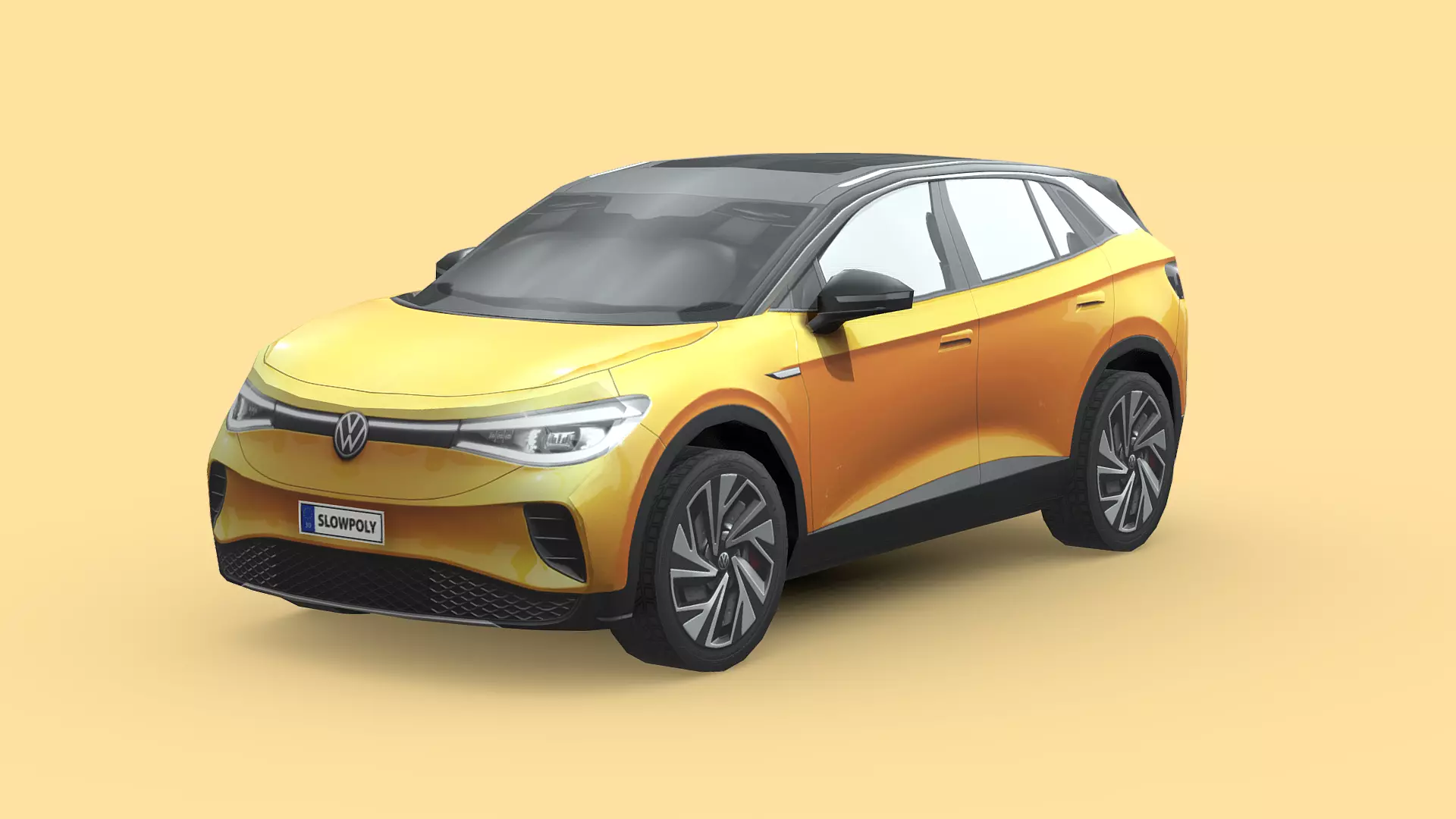 Volkswagen ID4 3D model_0
