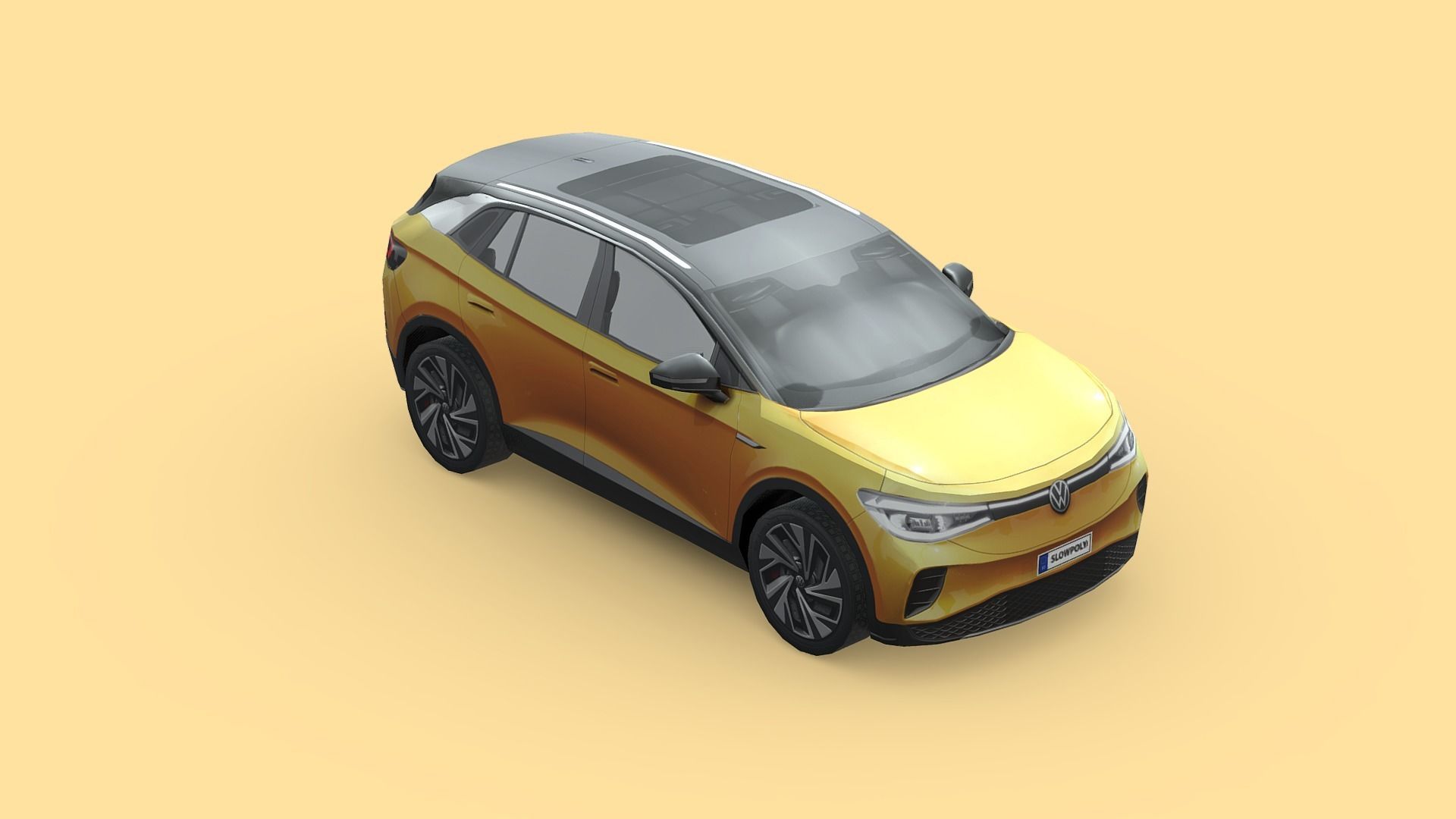 Volkswagen ID4 3D model_2