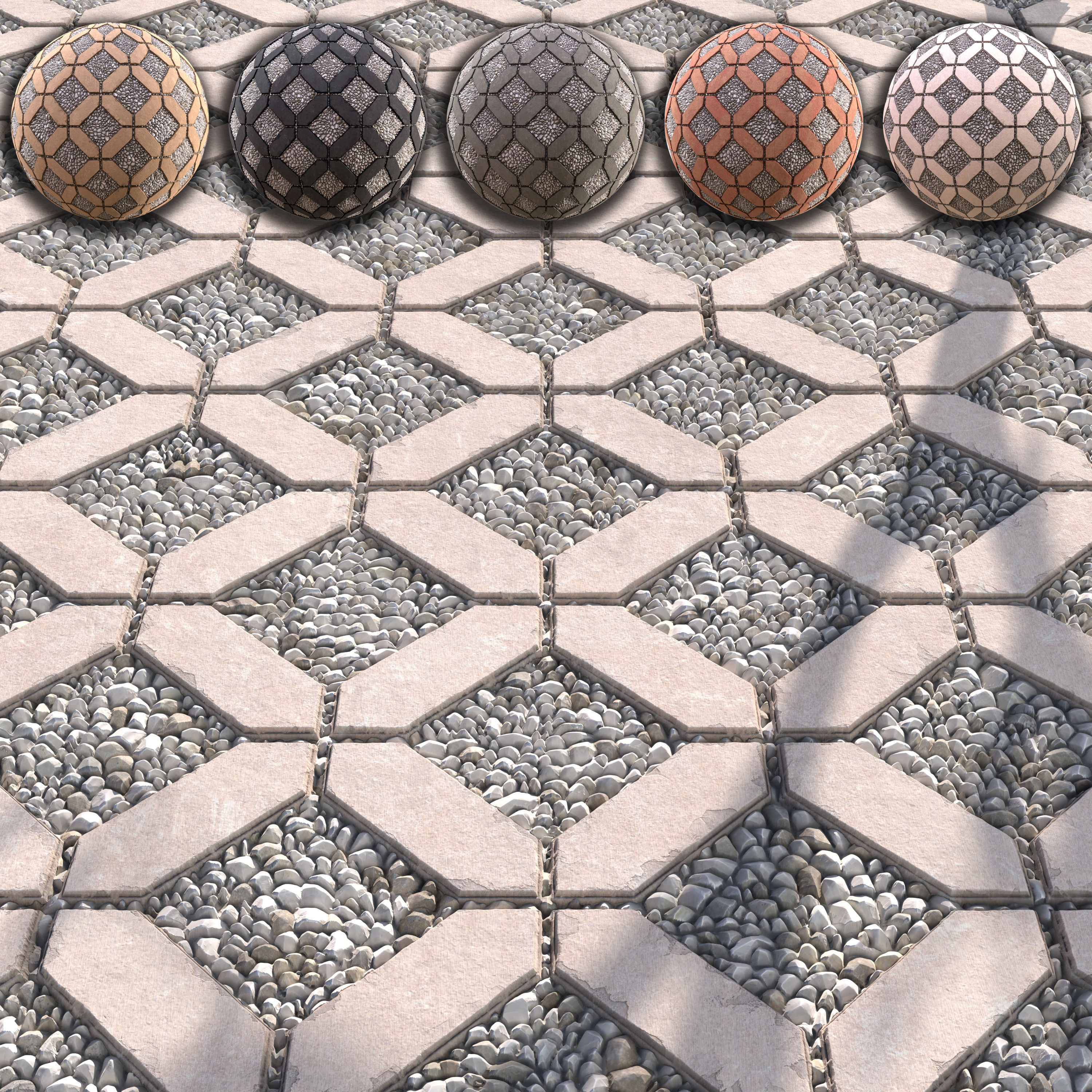 paving walkway PBR texture 006 Texture_3