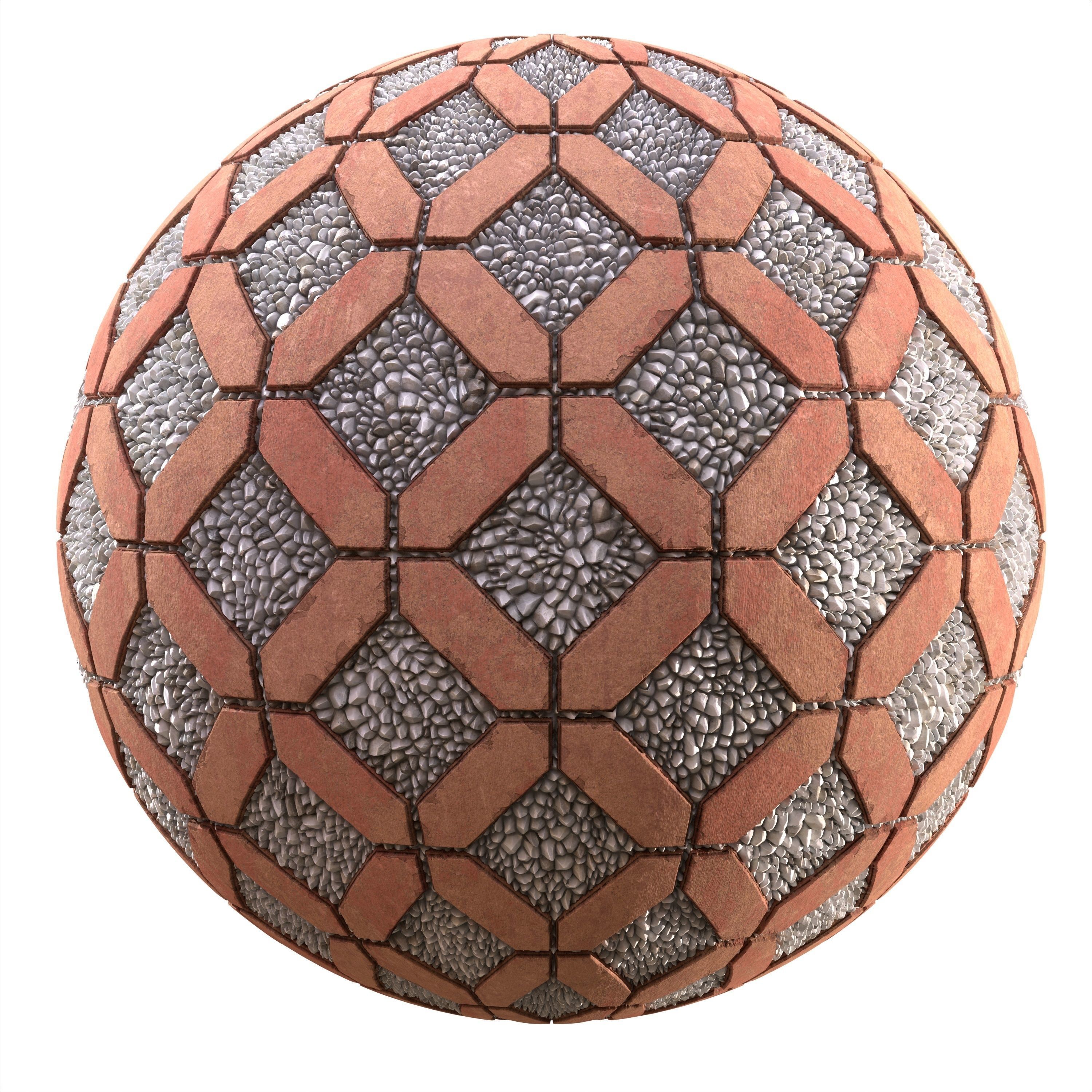 paving walkway PBR texture 006 Texture_12