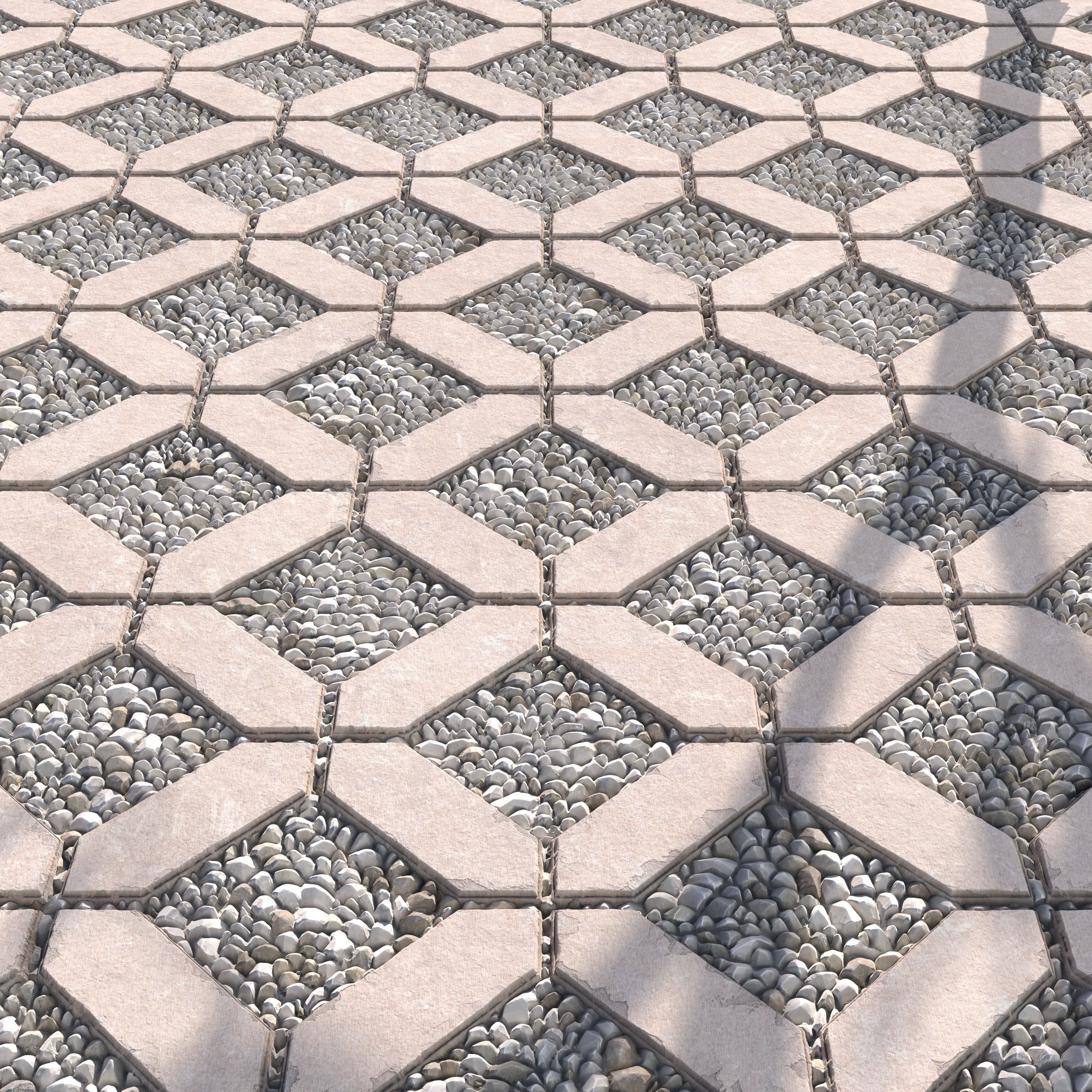 paving walkway PBR texture 006 Texture_5