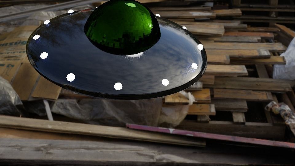 Ufo of aliens 3d modele 3D model | CGTrader