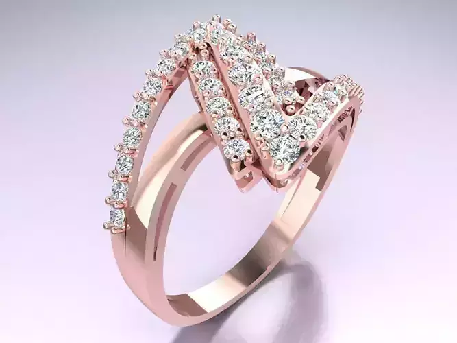 Diamond Ring - Womens Rings - GN263